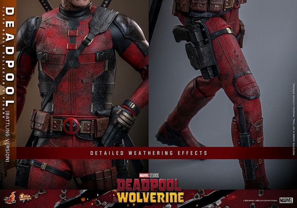 ムービー・マスターピース 1/6スケールフィギュア デッドプール(バトル版)