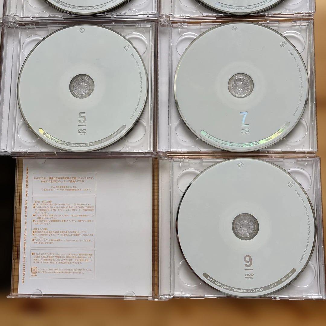 中山美穂 Complete DVD BOX 初回生産限定盤 極美品！
