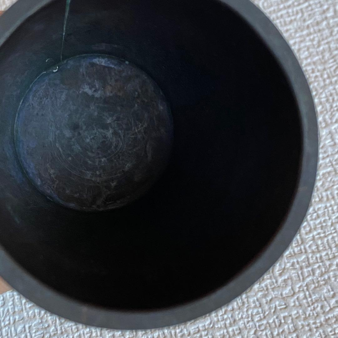 希少✨日展作家 乃生須将己作 花生　花器　花瓶　木製漆器　伝統工芸　漆芸　蒟醤塗