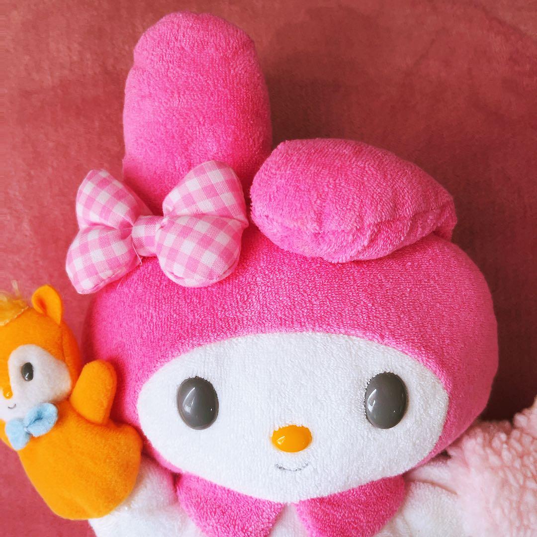 希少レア　マイメロディ　ハンドパペット　ぬいぐるみ　2003 サンリオ　レトロ