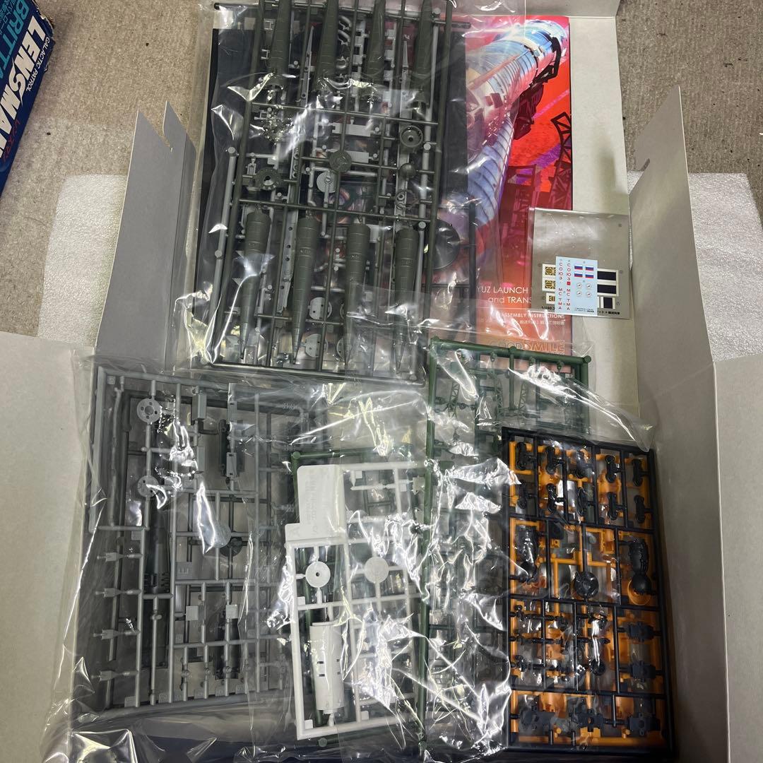 ソユーズロケット＋搬送列車　1/150 プラモデル　未組立品