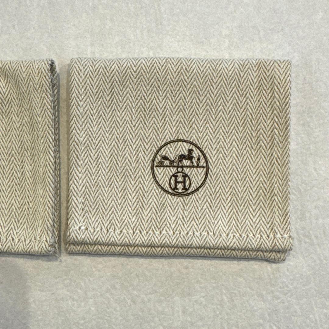 HERMES オレンジボックス アクセサリー入れ 空箱・保存袋 2個セット 紙袋