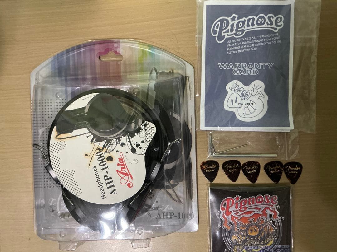 PIGNOSE PGG-200FM SBK 新品 + 新品ポット + etc.