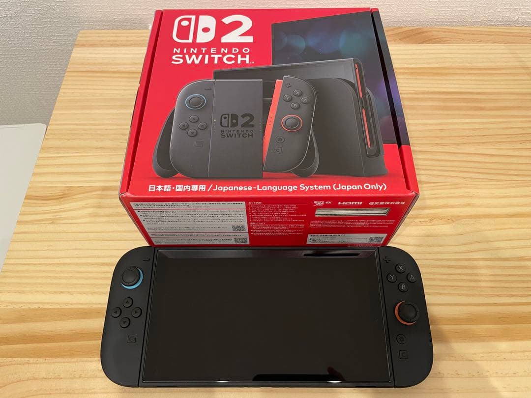 【使用僅か・美品】Nintendo Switch2 本体 日本語・国内専用