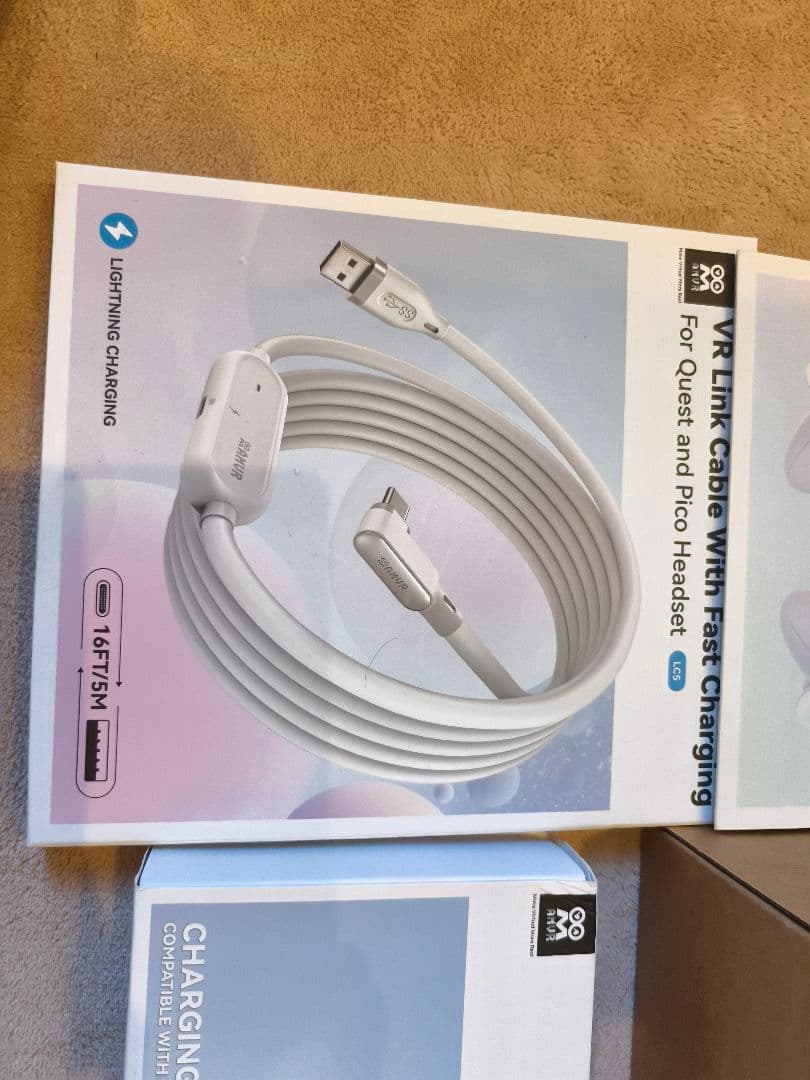  Quest 3 128GB セット Link線 充電ドック＋ケース付