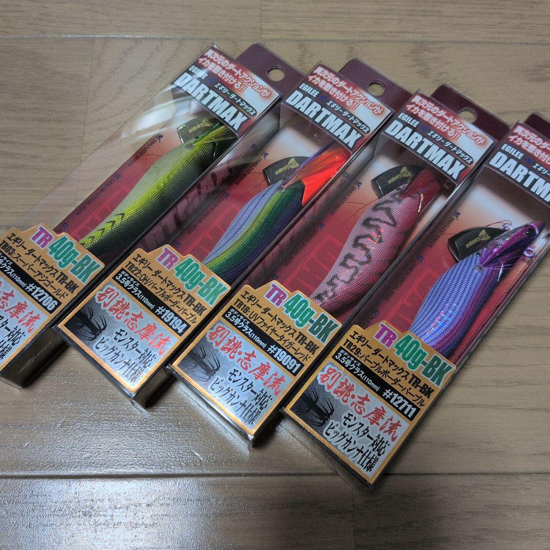 な*ん様 DARTMAX TR-40g-BK エギ 4色セット（4本）