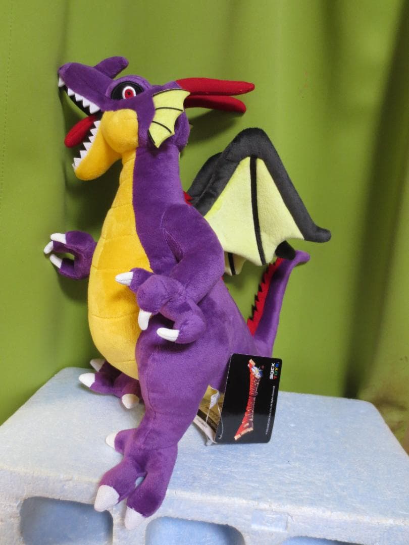 初版貴重　ドラゴンクエスト　伝説の魔王ぬいぐるみ　りゅうおう　竜王　正規品