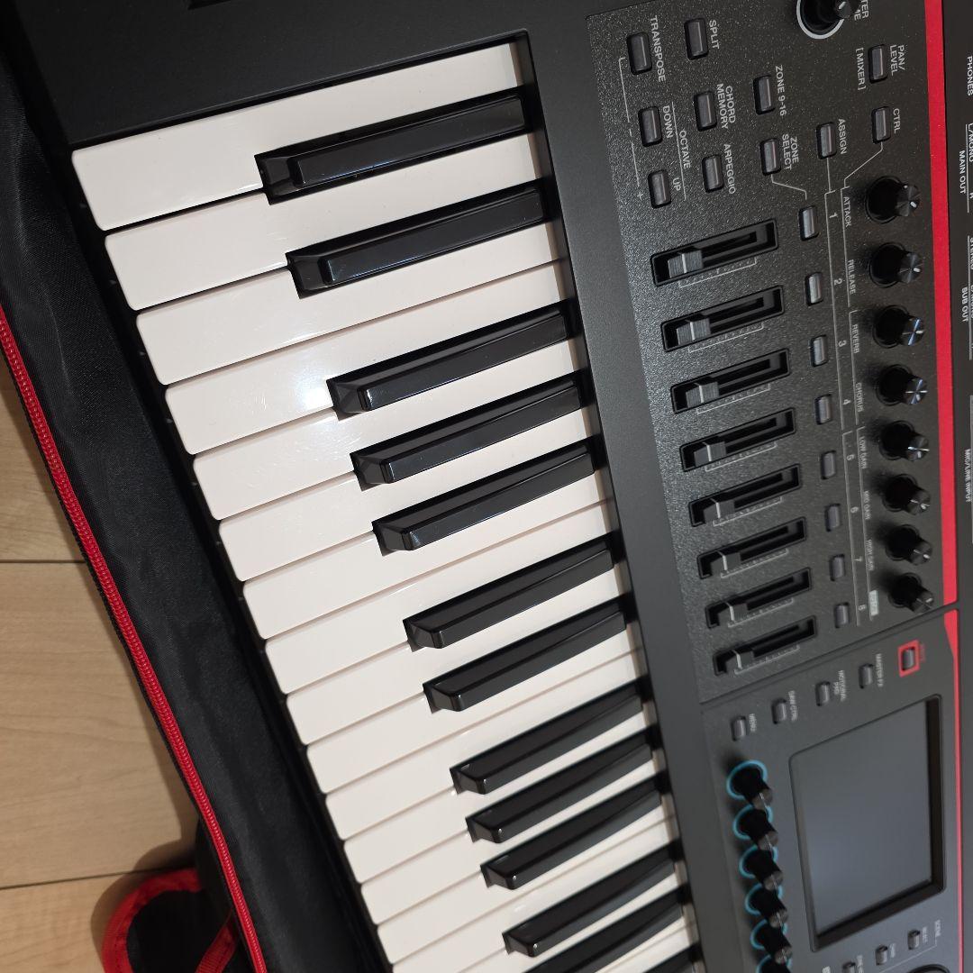 Roland　Fantom06　シンセサイザー　アダプター　取扱説明書　ケース