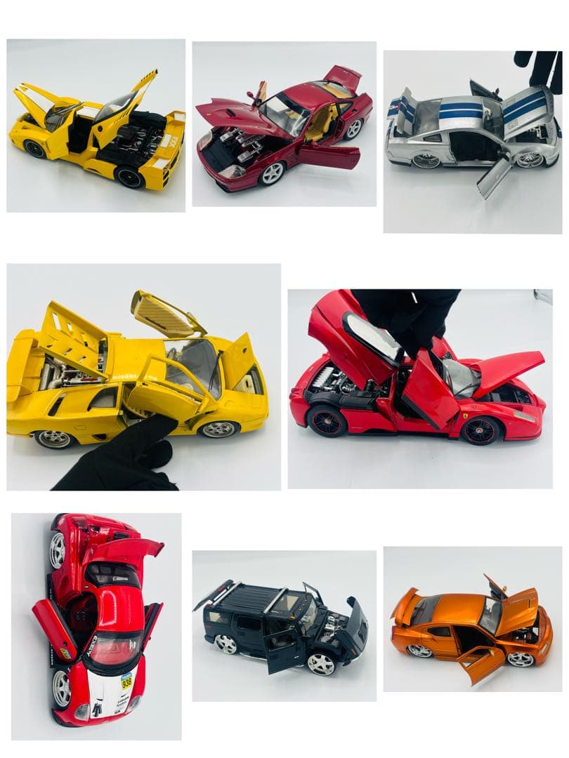 Lamborghini Toyota Ferrari Ford 等8台まとめ