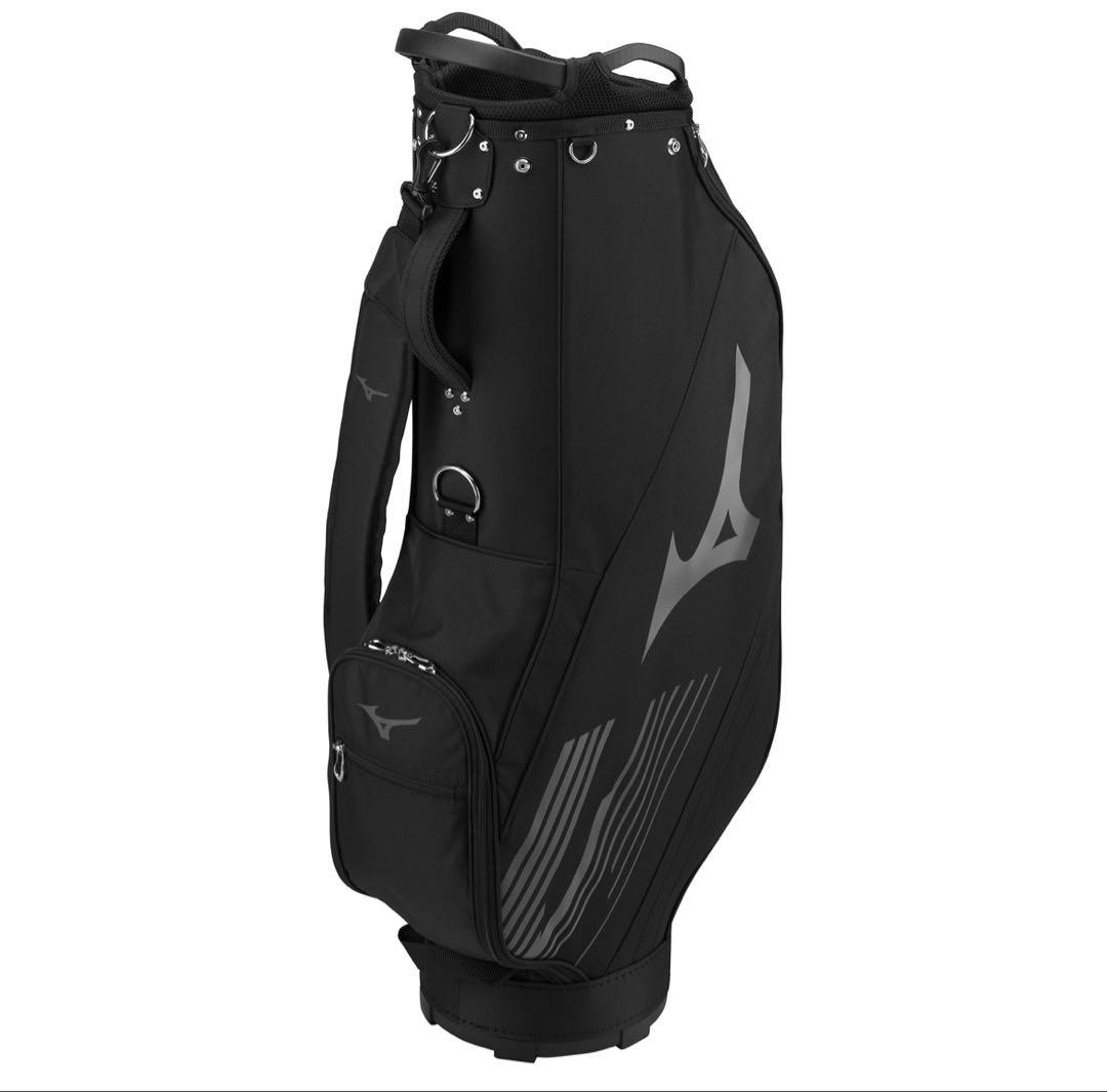 【新品】Mizuno キャディバッグ ブラック(超軽量)