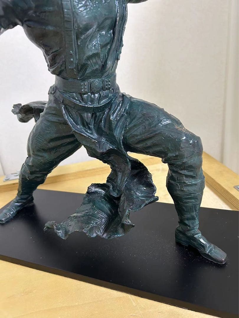 Mooze Art 北斗の拳 メタルアート彫刻 仁星 南斗白鷺拳 シュウ