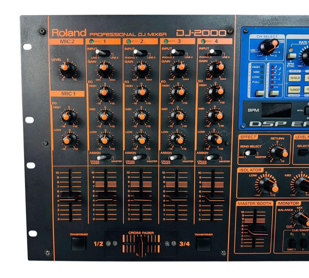 Roland ローランド プロフェッショナルDJミキサー DJ-2000