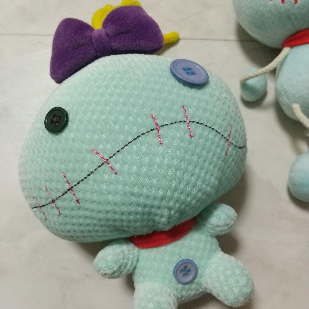 スティッチ ぬいぐるみ スクランプ ぶらぶら　セット