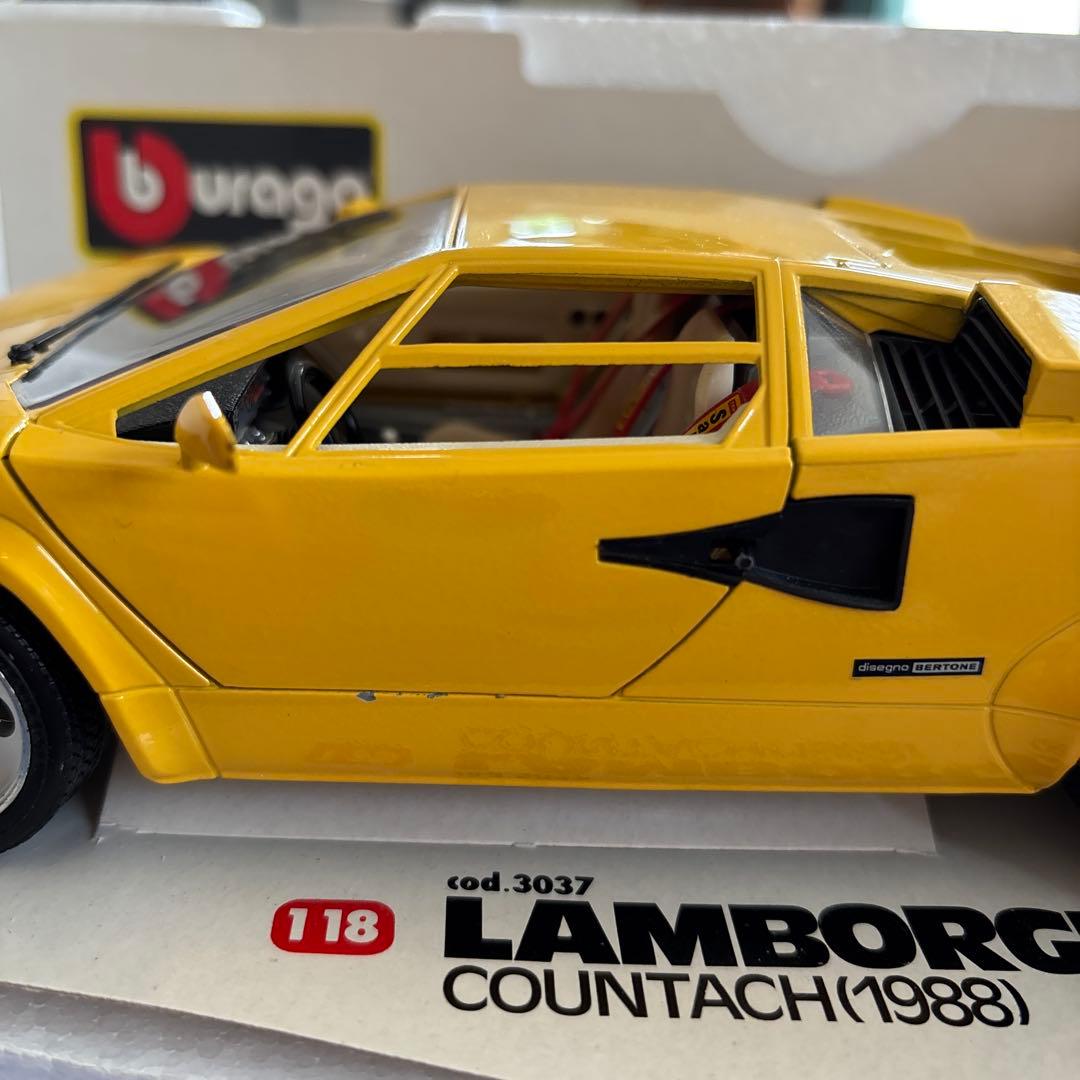 ランボルギーニ カウンタック 1/18 ランボルギーニ 1988 Burago