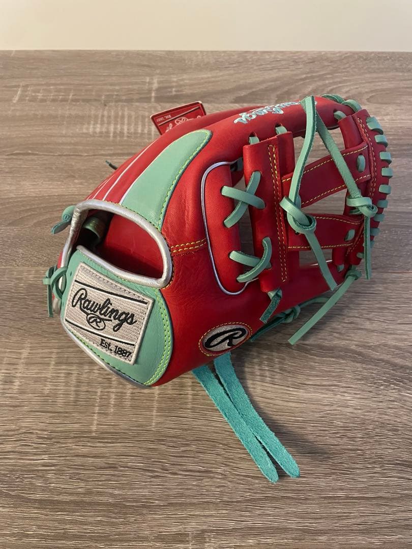 新品　軟式　ローリングス　HOH MLB COLOR 内野手用向け　ミント