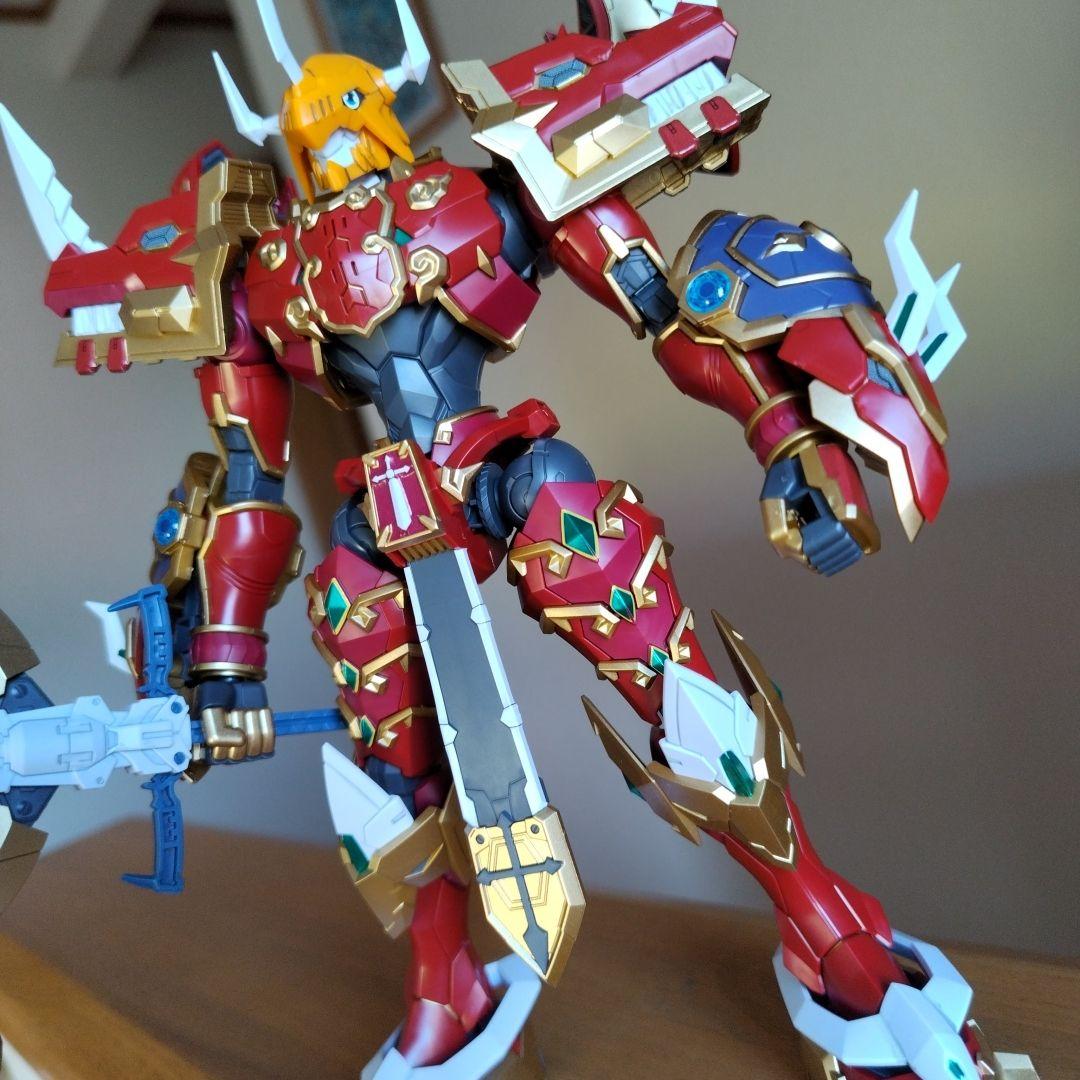 バンダイ　カイゼルグレイモン　金塗装