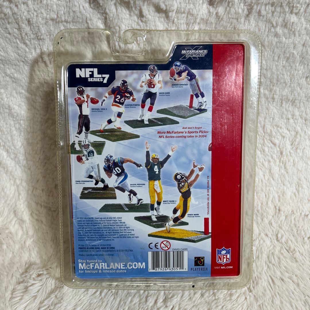 【希少品・未開封】NFL David Carr 限定フィギュア