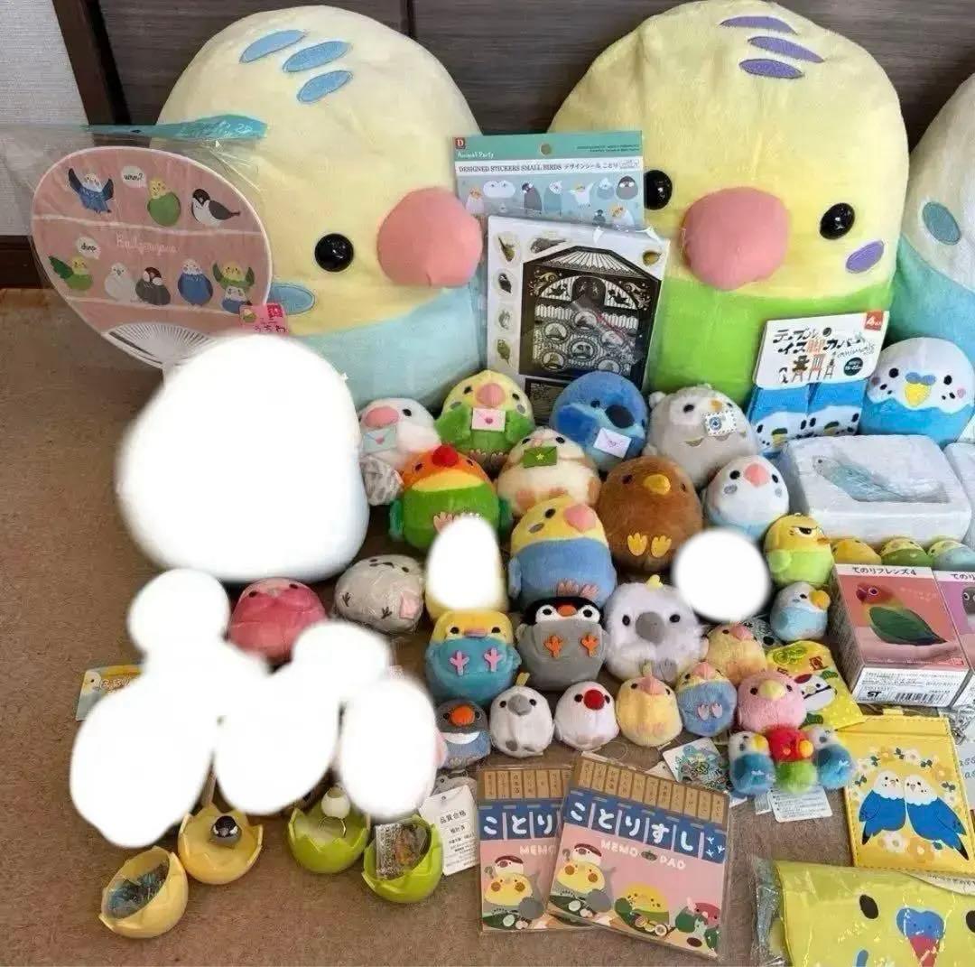 ことり隊　インコグッズ　セキセイインコ　70点　まとめ売り