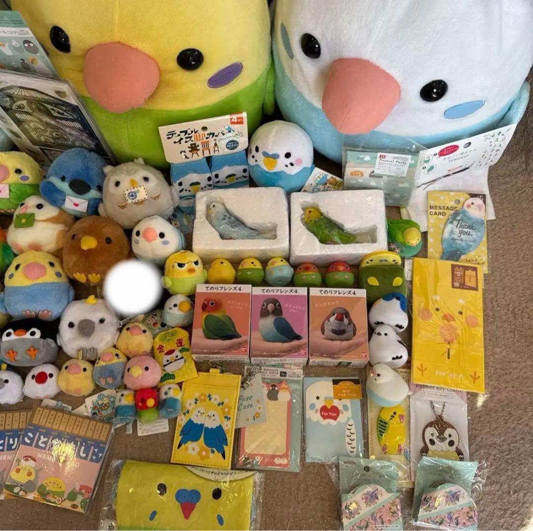 ことり隊　インコグッズ　セキセイインコ　70点　まとめ売り