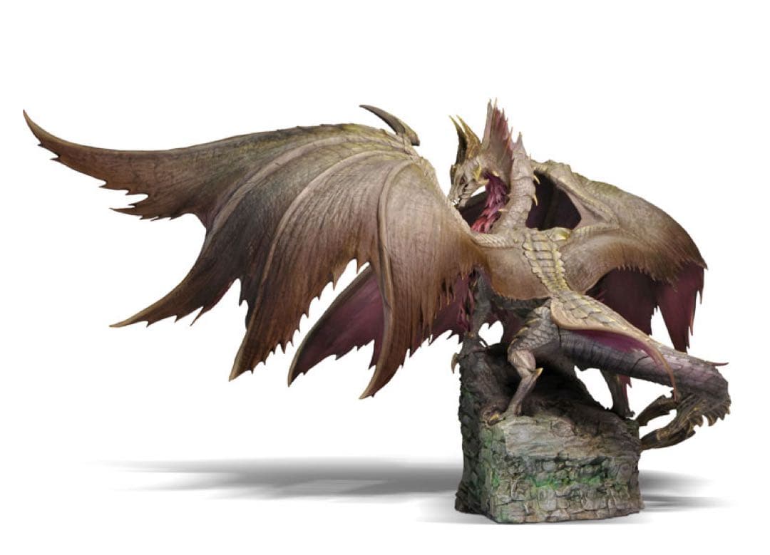 モンスターハンター　モンハン 爵銀龍 メル・ゼナ　フィギュア
