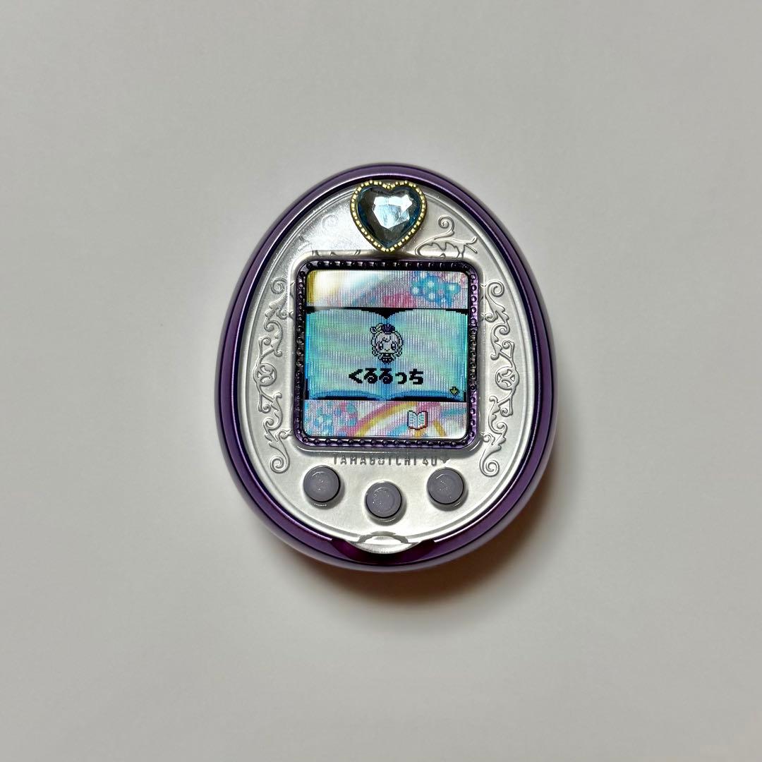 たまごっち 4U+ anniversary ver. パールパープル カバー付き