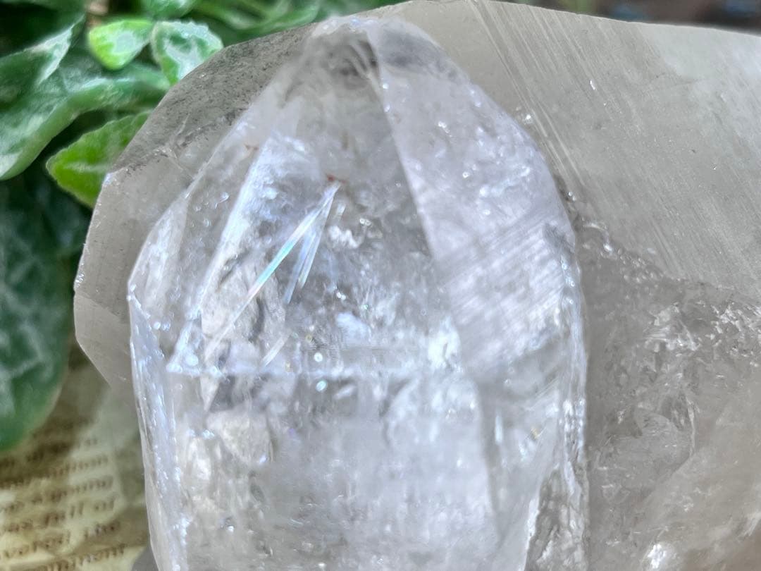 シルバールチル内包✨　レインボー　ブラジル・ミナスジェライス州 水晶　クリスタル