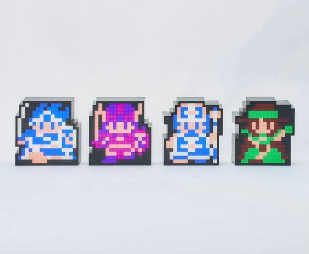 ドラゴンクエスト ドラクエ ピクセライト 7個セット エコバッグ Lサイズ付き