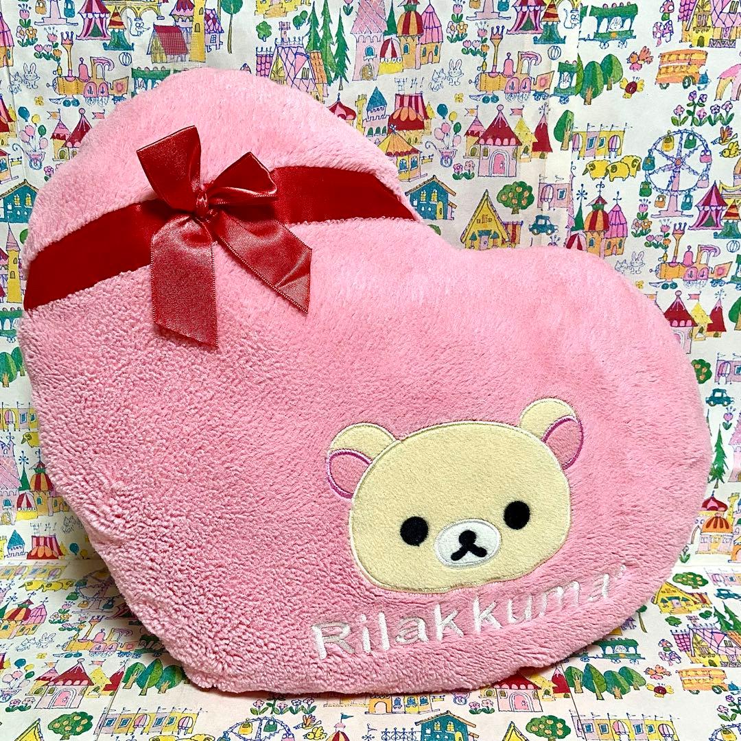 リラックマ まとめ売り コリラックマ ジャンボぬいぐるみEX ハートクッション他