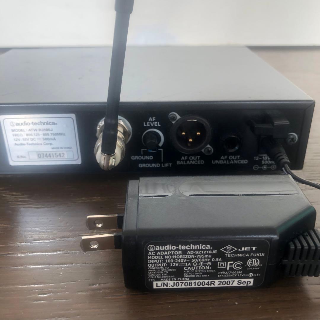 配信機器・PA機器・レコーディング機器 audio-technica ATW-R3100J ATW-T341