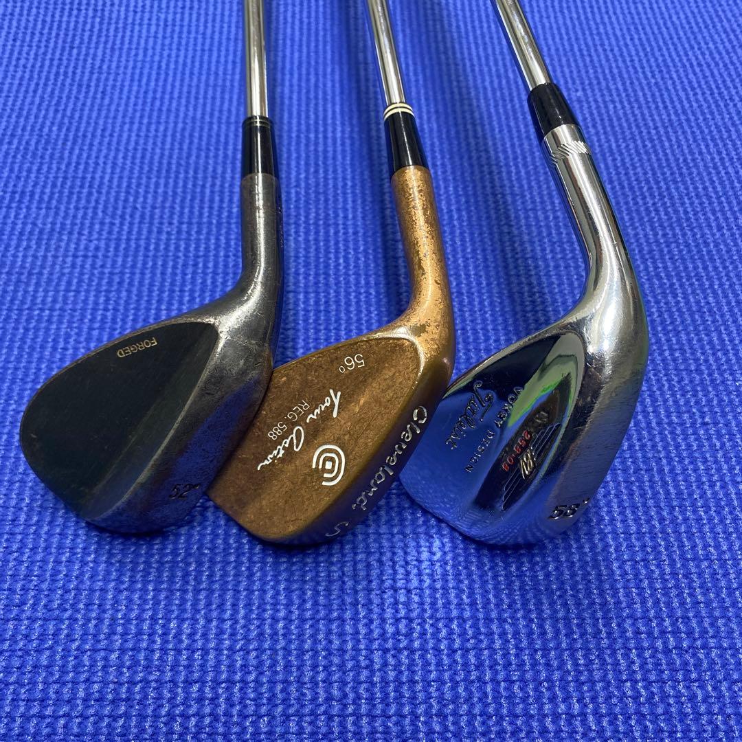 最終日最終価格！レフティ⭐︎Titleist⭐︎Cleveland ⭐︎軟鉄52度