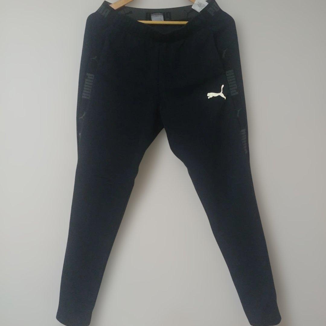 【値下げ】Puma メンズトレーニングジャケット グレーL　❪注意パンツXL❫
