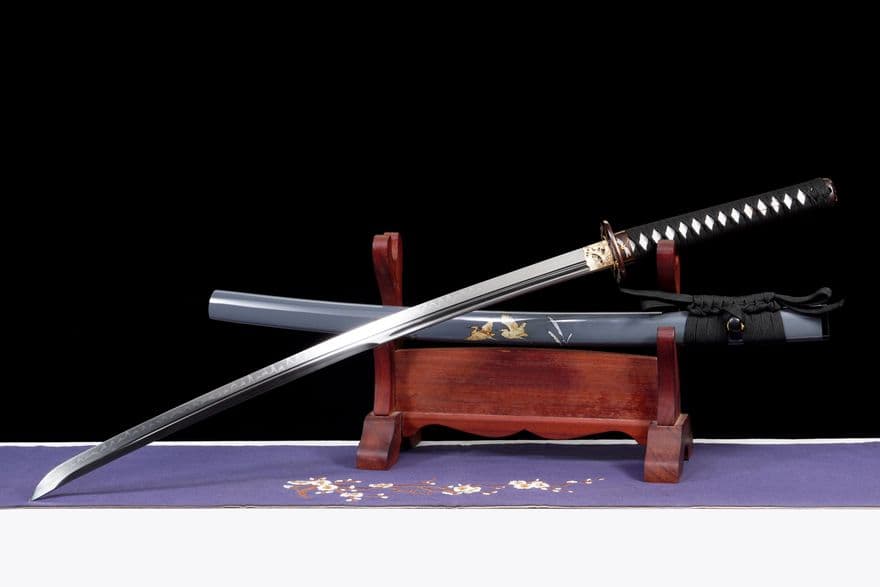 【トンボ斬り】古兵器 刀装具 日本刀　模造刀 居合刀 武士道 鑑賞用 美術刀