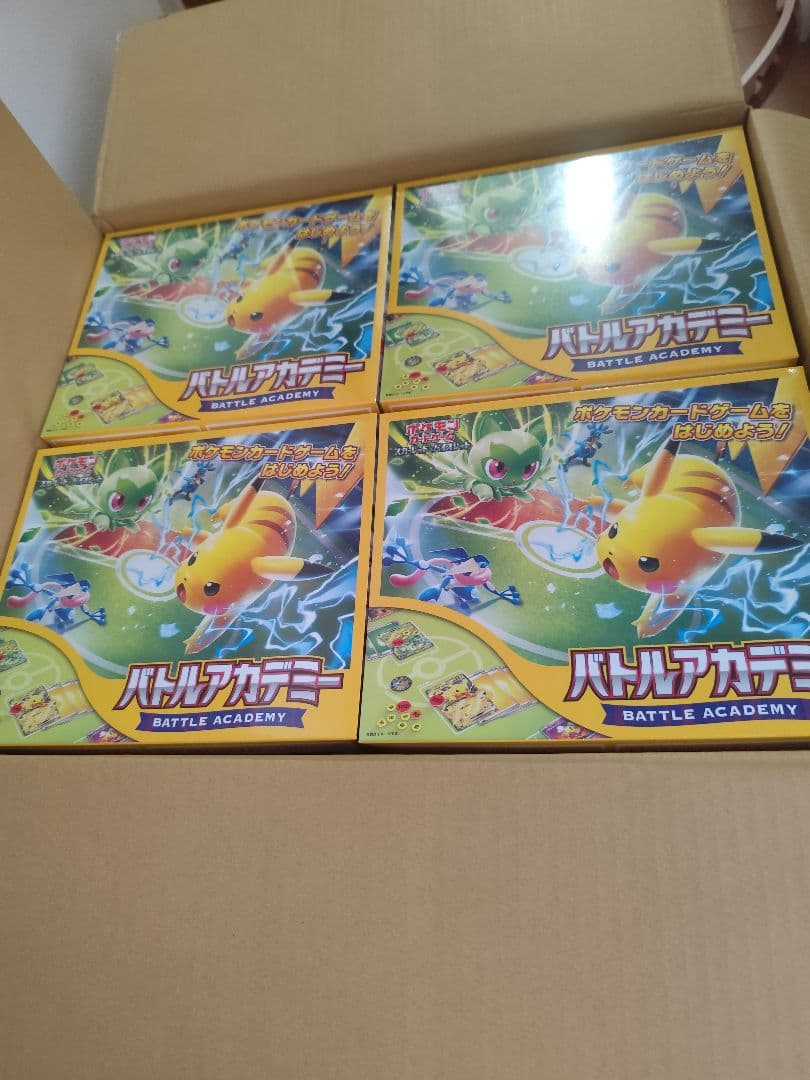 ☆☆新品 バトルアカデミー 12個 シュリンク付 ポケモン カートン