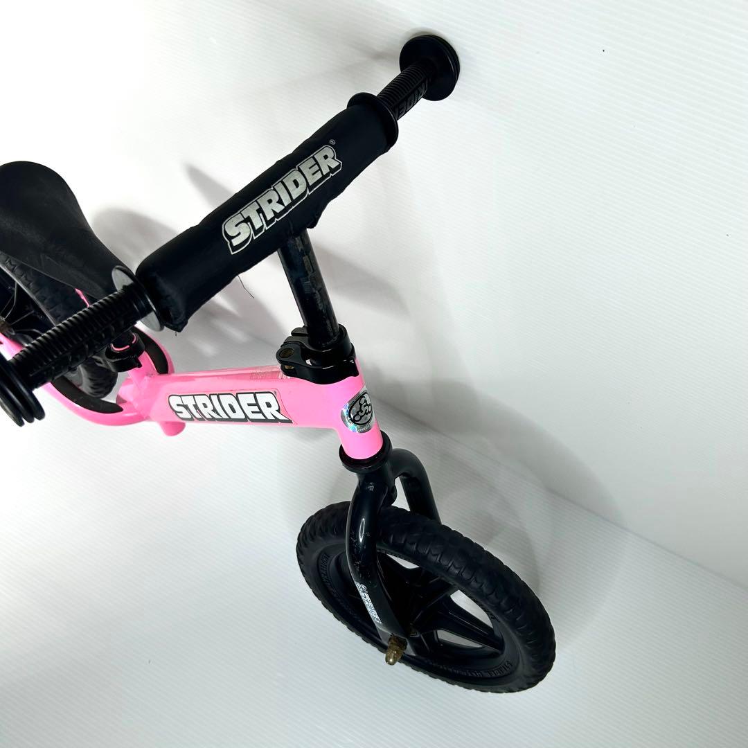 良品☆STRIDER ストライダー スポーツ キックバイク ピンク 補助なし