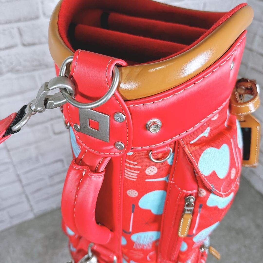 【限定品】ONOFF オノフ　LABOデザイン　キャディバッグ　ハート柄【美品】