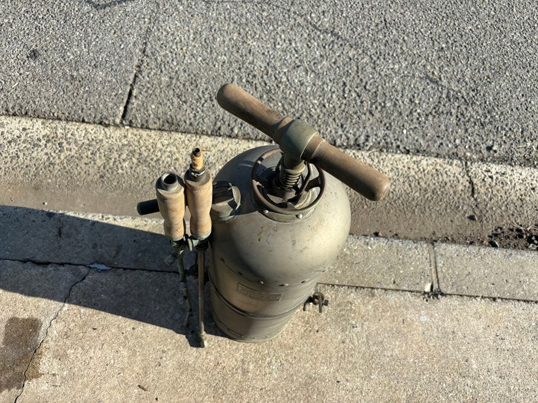 昭和レトロ　合田式噴霧機