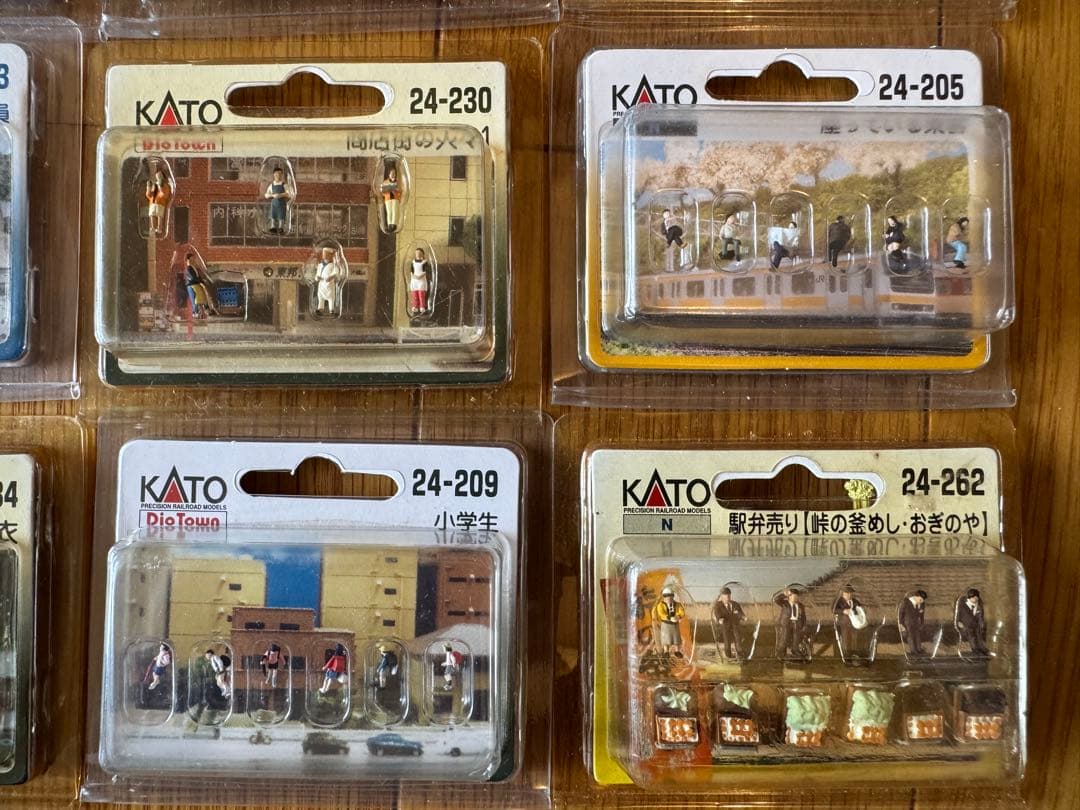 ク*ド様 KATO Nゲージ人形　まとめて　鉄道模型　ジオラマ　ジオコレ　フィギ