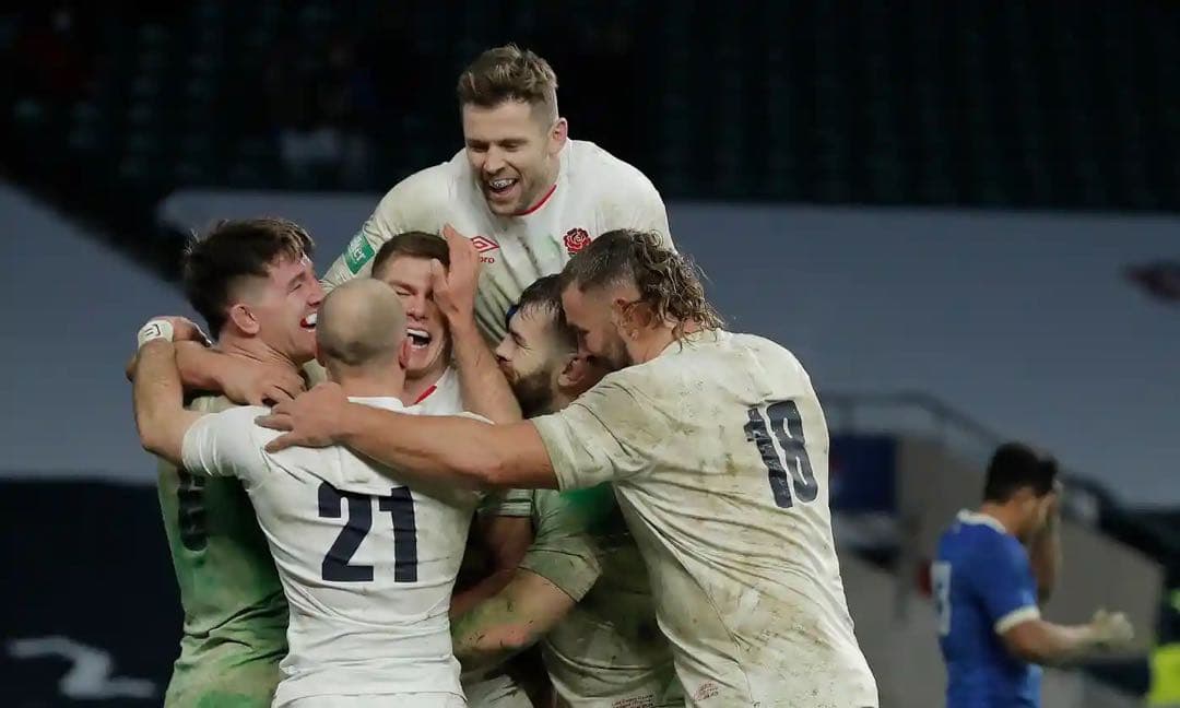 イングランド代表 2020オータムネーションズ選手30名 直筆サインジャージ