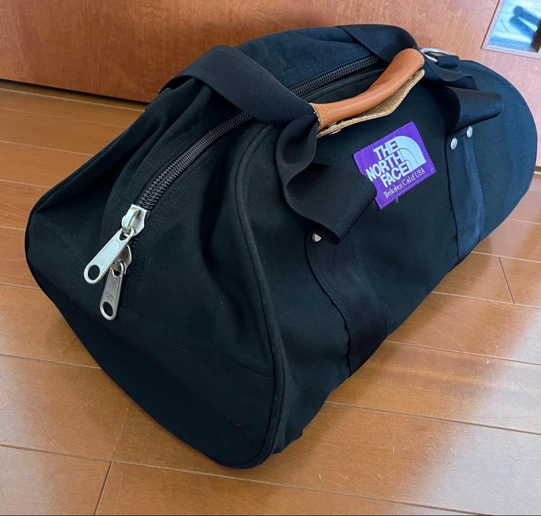 【美品】ノースフェイス パープルレーベル 3way ダッフルバッグ リュック 黒