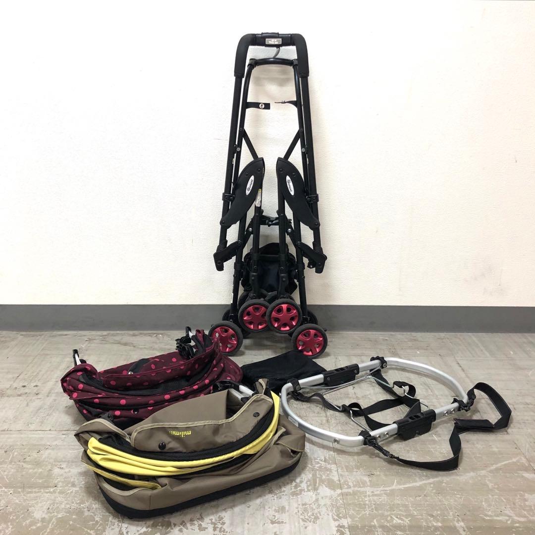 Compet コムペットmili mili ルビードット キャリーカバー付