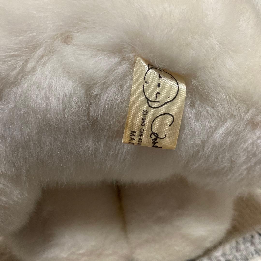 うめ吉　お座りポーズ　ぬいぐるみ　中古品