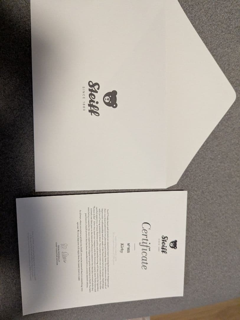 【新品】カービィ シュタイフSteiff x Kirby ぬいぐるみ 限定