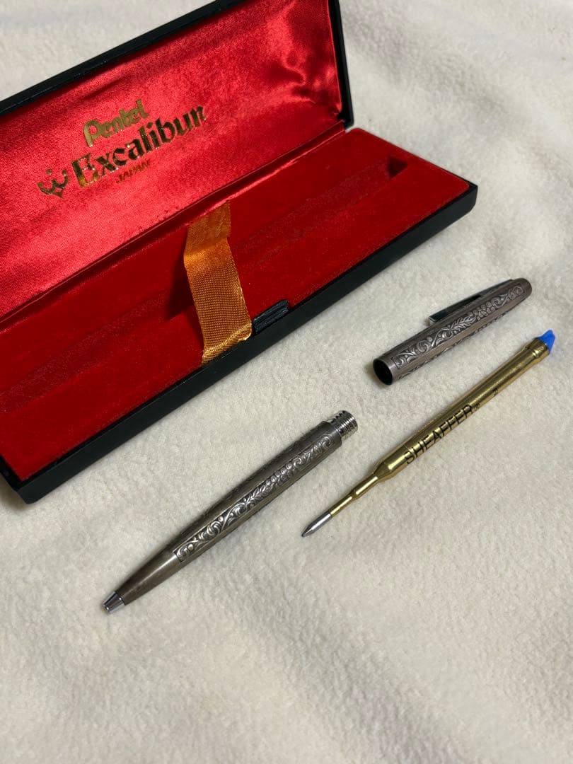 Pentel Excalibur ボールペン 専用ケース付き