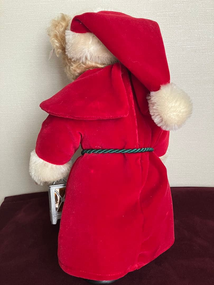 Steiff サンタテディベア　ランタン付き