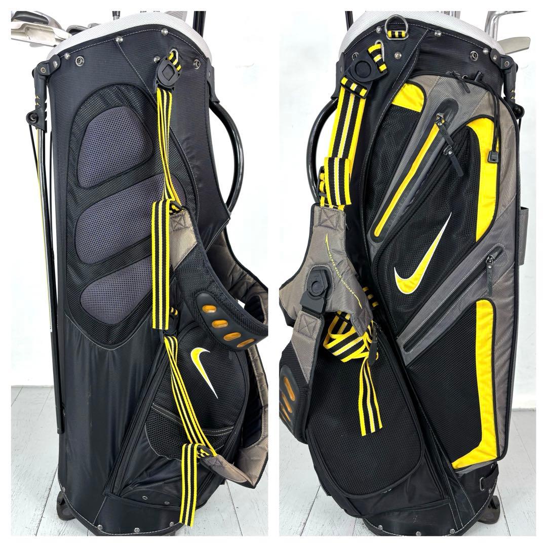 本格派 メンズゴルフクラブ 13本 フルセット NIKE キャディーバック 豪華