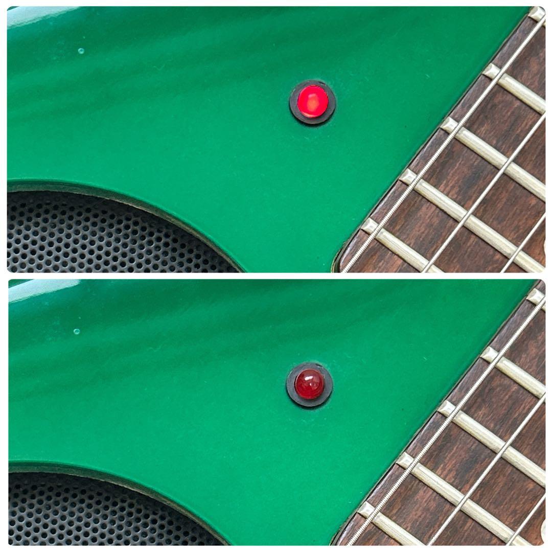 FERNANDES ZO-3 グリーン フェルナンデス アンプ内蔵ミニギター