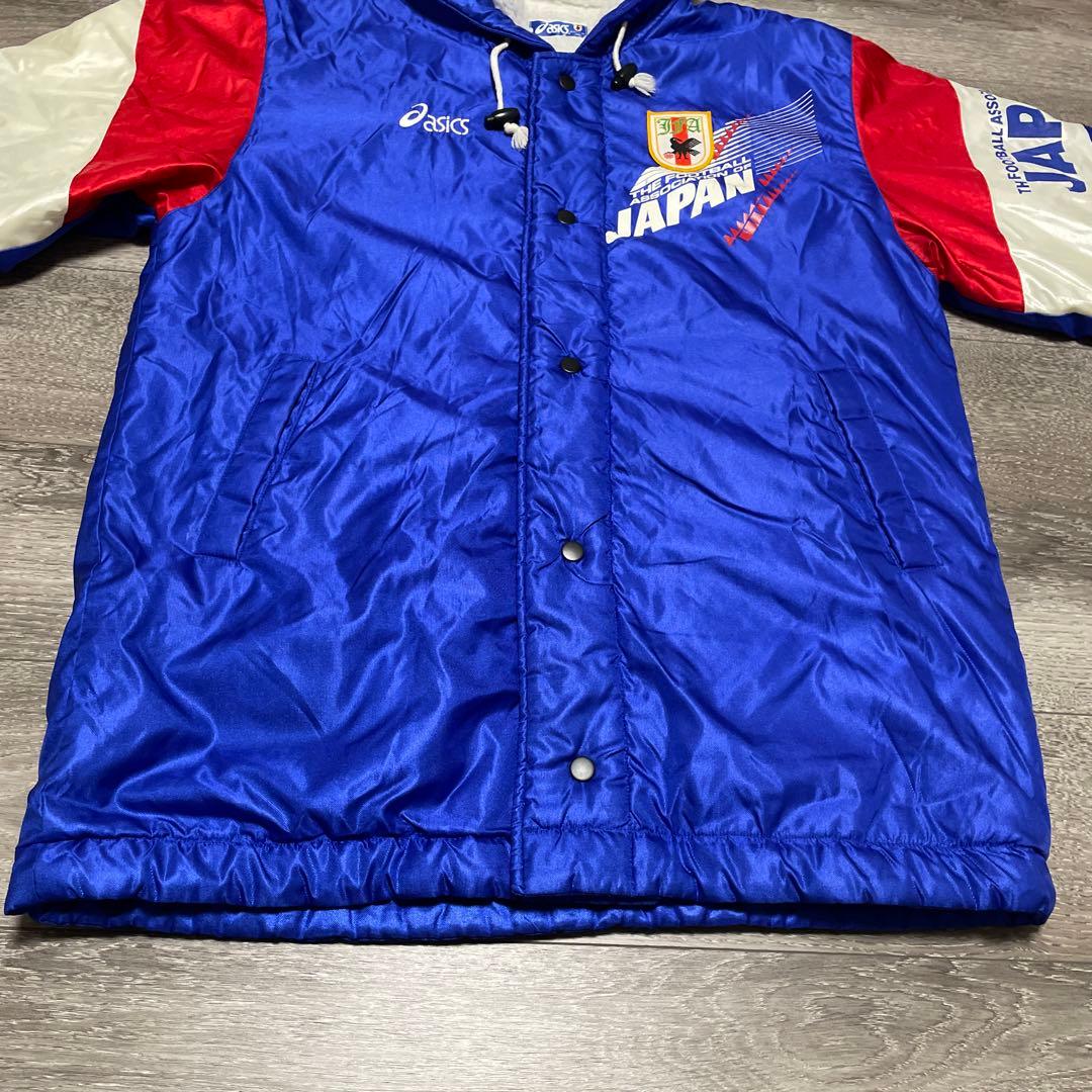 激レア ヴィンテージ asics サッカー日本代表 ベンチコート 140-160