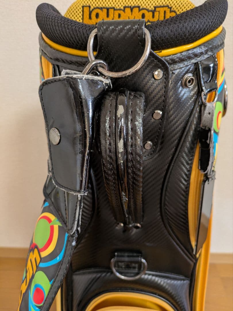 Loudmouth カラフル花柄キャディバッグ
