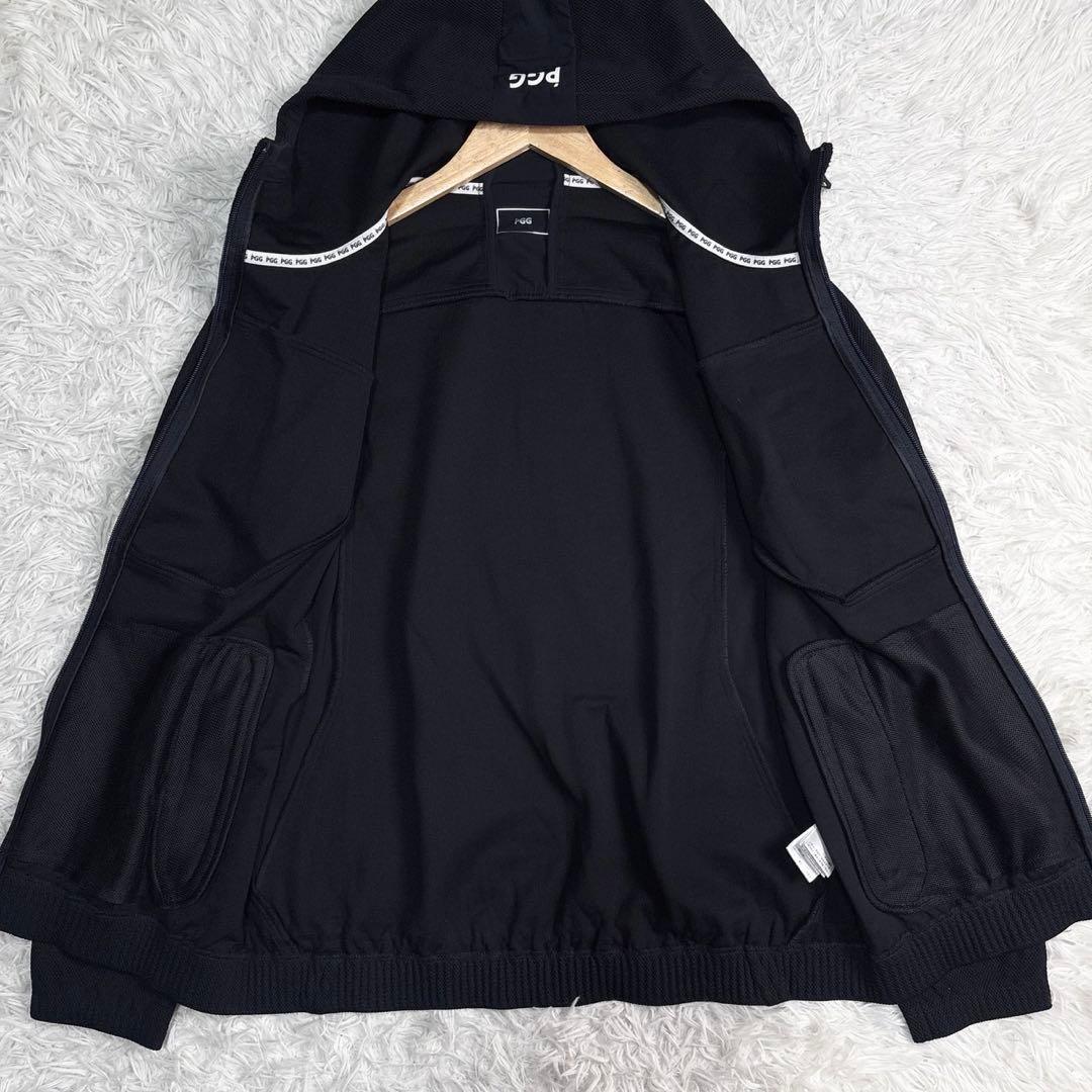 ⭐️近年モデル⭐️パーリーゲイツ パーカー フーディ L ゴルフ ウェア ロゴ