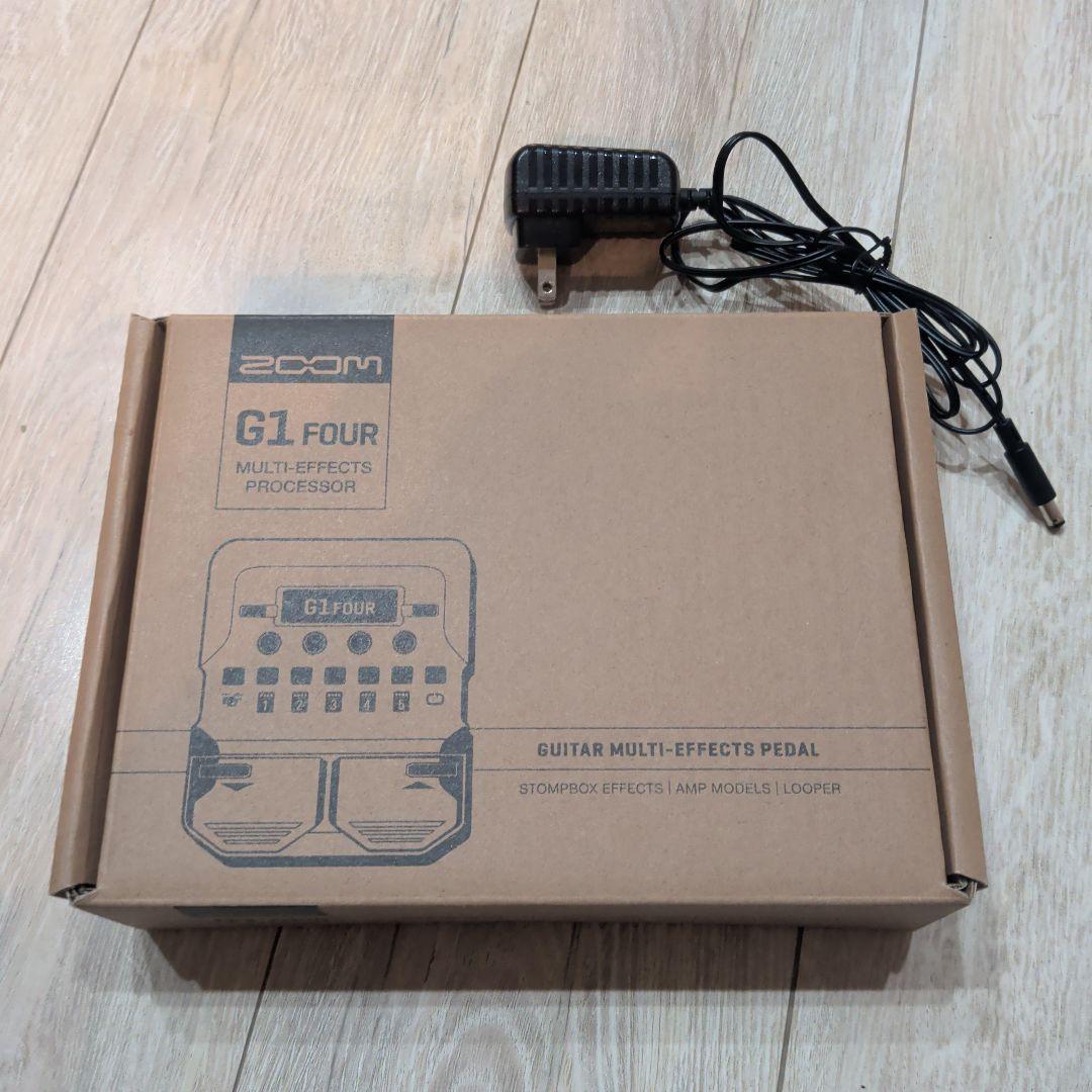 ZOOM G1four マルチエフェクター+ACアダプター付